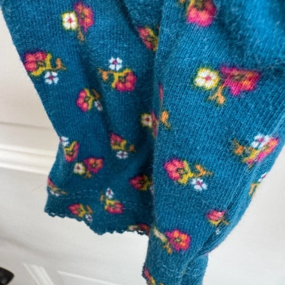 Carter's 24M Girls Blue Floral Leggings Pants